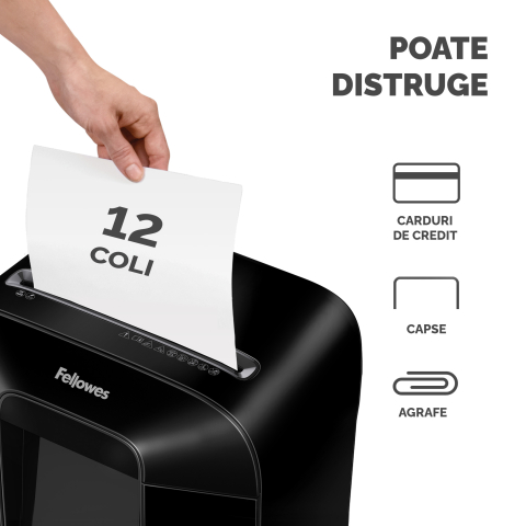 Distrugator documente lx85 cross-cut fellowes [2]