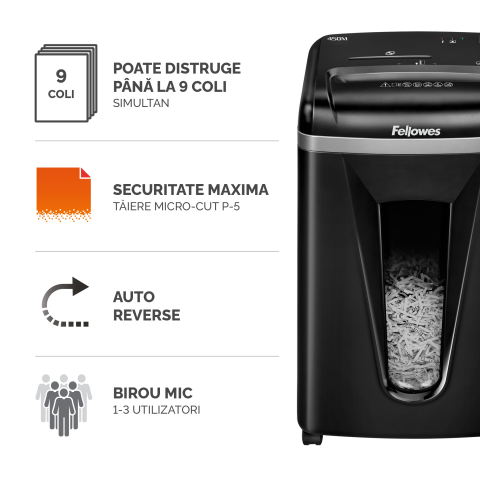 Distrugator documente ms-450 microshred fellowes [1]