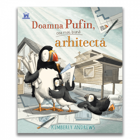 Cărți Educative, Activități - Doamna Pufin, cea mai buna arhitecta
