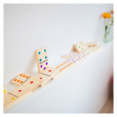 Domino din lemn gigant, 4+ ani [4]