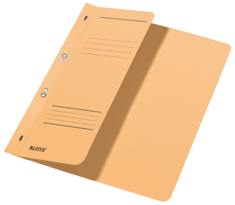 Organizare, arhivare, prezentare - Dosar carton capse 1/2 kraft  leitz