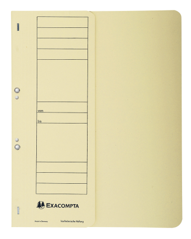 Organizare, arhivare, prezentare - Dosar carton capse 1/2 natur exacompta