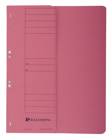 Birotică și Papetărie - Dosar carton capse 1/2 rosu falken/exacompta