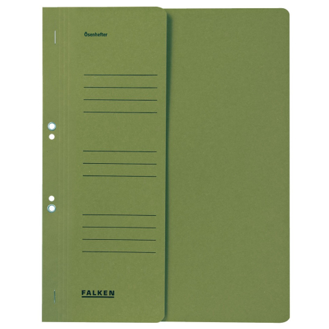 Birotică și Papetărie - Dosar carton capse 1/2 verde falken/exacompta