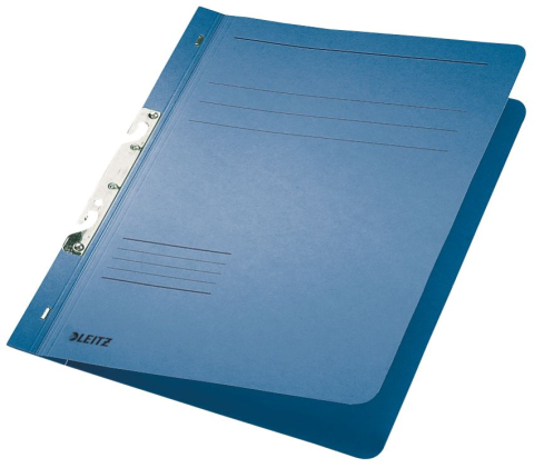 Organizare, arhivare, prezentare - Dosar carton incopciat 1/1 albastru leitz