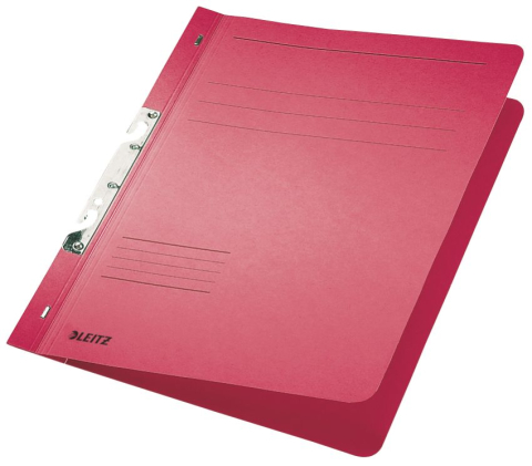 Organizare, arhivare, prezentare - Dosar carton incopciat 1/1 rosu leitz