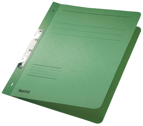 Organizare, arhivare, prezentare - Dosar carton incopciat 1/1 verde leitz