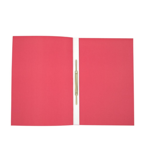 Dosar incopciat 1/1, cu capse STIL,set x 50buc, rosu [1]