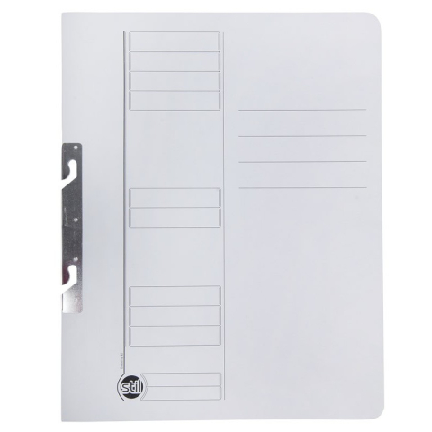 Birotică și Papetărie - Dosar incopciat 1/1 STIL, carton, 230g/mp, alb