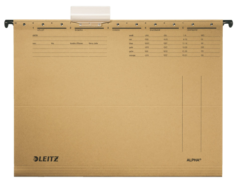 Birotică și Papetărie - Dosar suspendabil natur alpha standard leitz