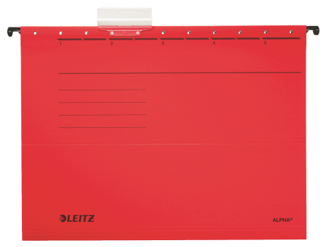 Birotică și Papetărie - Dosar suspendabil rosu alpha standard leitz