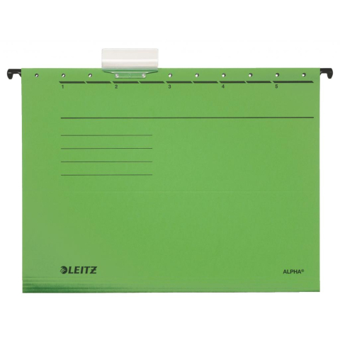 Birotică și Papetărie - Dosar suspendabil verde alpha standard leitz