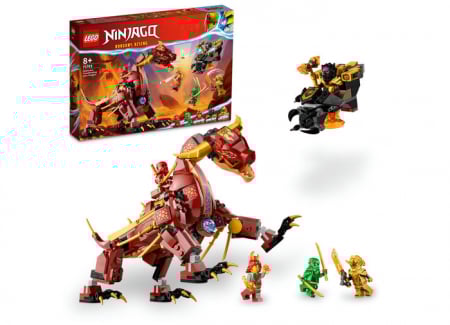LEGO Ninjago - Dragonul de lava, varsta de la 8 ani la +15 ani