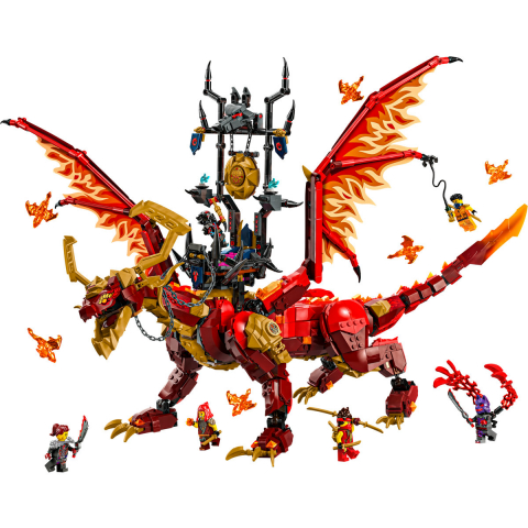 Dragonul-sursa al miscarii cod lego 71822, varsta de la 12 ani la +15 ani [5]