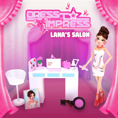 Dress to Impress -Set Papusa Fashion Lana Deluxe copii varsta 6-7 ani|7-9 ani|9-12 ani|12-14 ani [5]