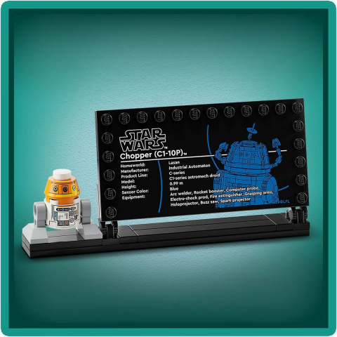 Droid Astromech Chopper cod lego 75416, varsta de la 10 ani la +15 ani [5]