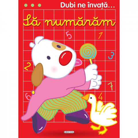 Cărți Educative, Activități - Dubi ne invata...Sa numaram