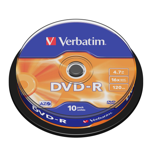 Alte Accesorii IT - Dvd-r 10/set verbatim 4.7gb 16x 43523