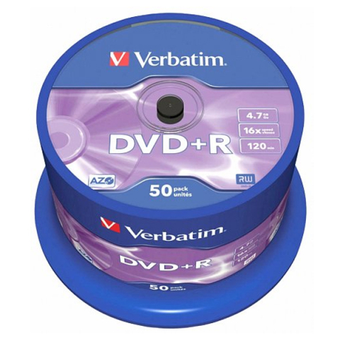 Alte Accesorii IT - Dvd+r 50/set verbatim 4.7gb 16x 43550