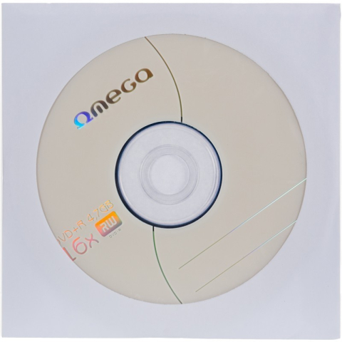 Periferice IT - DVD+R Omega 40582, 4.7GB / 120min, 16x, ambalate individual in plic