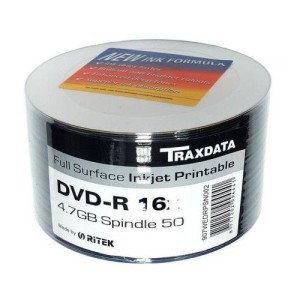Periferice IT - Dvd-r traxdata ritek printabil 16x 50/pa 50 buc