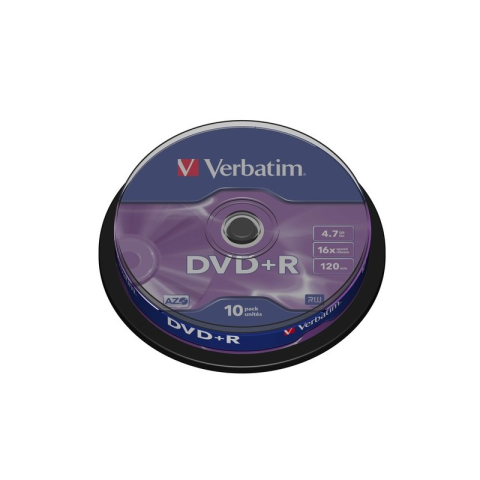 DVD+R Verbatim 43498, 4.7GB / 120min, 16x, set 10 buc [3]