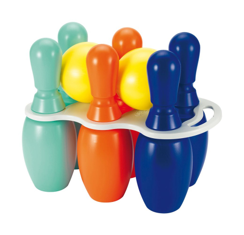 Jucării și Jocuri pentru copii - Ecoiffier set popice 30cm copii varsta 1 an - 12 ani
