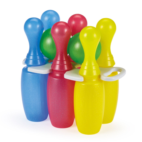 Art & Craft si Artizanat - Ecoiffier set popice de bowling cu sclipici copii varsta 1 an - 13 ani