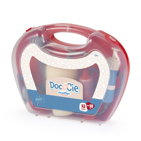 Jucării și Jocuri pentru copii - Ecoiffier set trusa doctor copii varsta 1 an - 6 ani