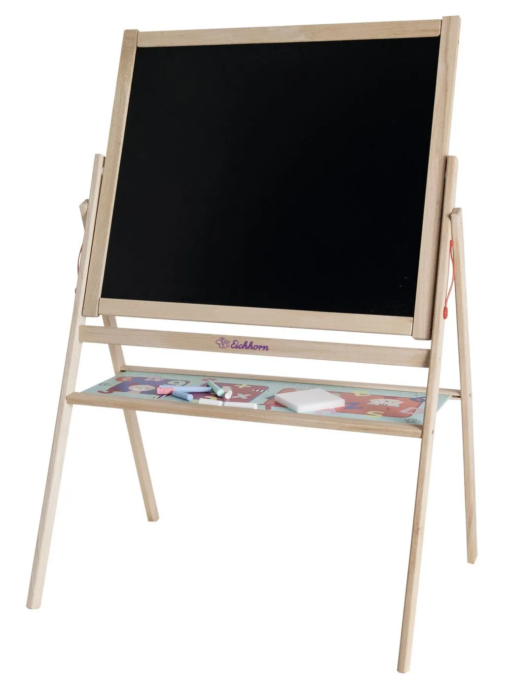 Table magnetice pentru copii - Tabla de desen din lemn, 58 x86 cm