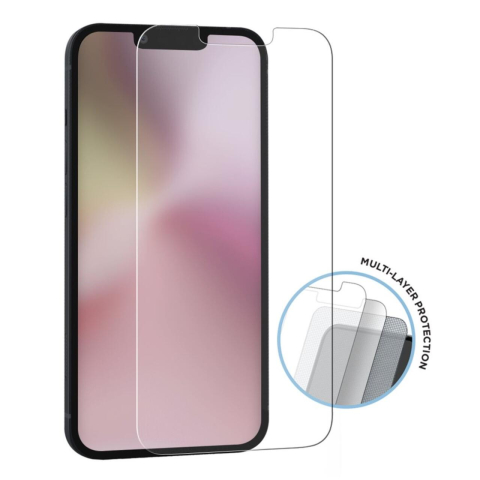 Laptop, Tablete & Telefoane - Eiger Folie Clear Triflex H.I.T GRS iPhone 17e / iPhone 16e / iPhone 14 / iPhone 13 / iPhone 13 Pro, pachet de 3 buc, Clear