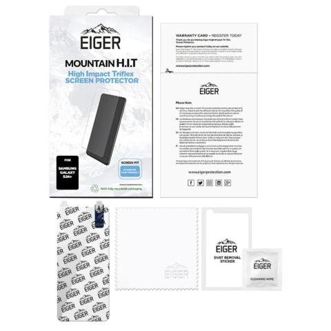 Laptop, Tablete & Telefoane - Eiger Folie Clear Triflex H.I.T Samsung Galaxy S24 Plus Clear