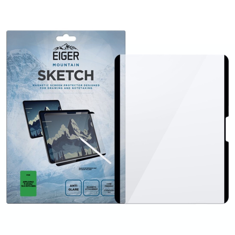 Eiger Folie Mountain Sketch iPad Air 11 (2024)/ 10.9 (10th Gen) Clear [4]
