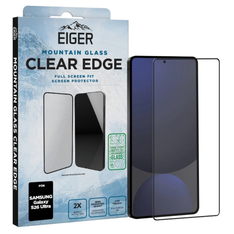 Eiger Folie Sticla 3D Mountain Glass GRS Samsung Galaxy S26 Ultra Clear [3]