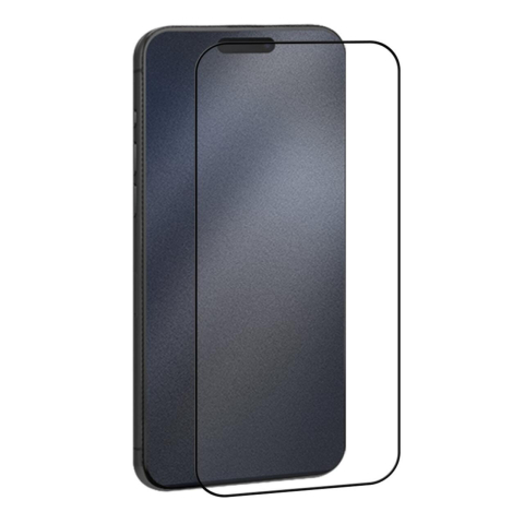 Laptop, Tablete & Telefoane - Eiger Folie Sticla Anti-Blue Light Mountain Blue Edge GRS iPhone 16 / 15 / 14 Pro