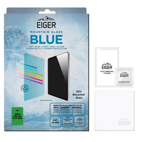 Eiger Folie Sticla Mountain Blue Glass GRS iPad 10.9 inch (10th generation) [2]