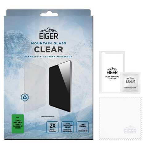 Laptop, Tablete & Telefoane - Eiger Folie Sticla Mountain Glass GRS iPad Air 13 (2024)/iPad Pro 13 (2024) Clear
