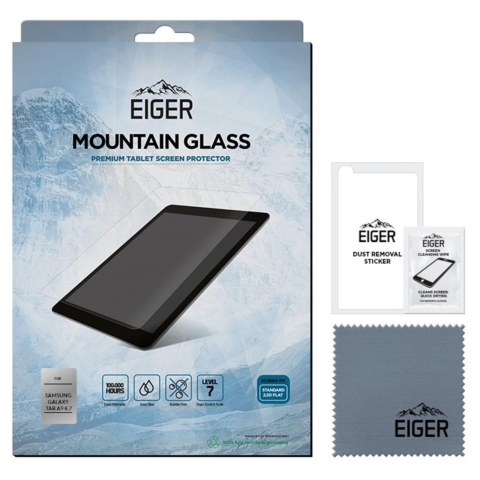 Laptop, Tablete & Telefoane - Eiger Folie Sticla Mountain Glass GRS Tableta Samsung Galaxy Tab A11 / A9 8.7 inchClear