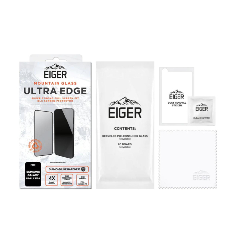Eiger Folie Sticla  Mountain Glass Ultra GRS Samsung Galaxy S24 Ultra Clear [2]
