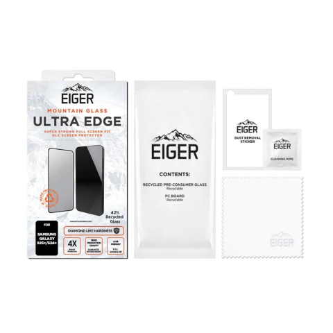 Eiger Folie Sticla Mountain Glass Ultra GRS Samsung Galaxy S25 Plus / S24 Plus Clear [2]