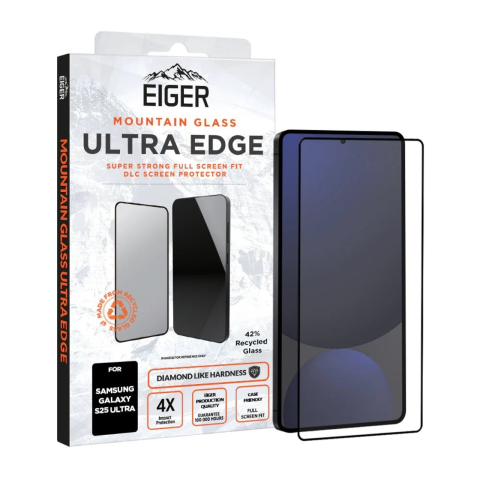 Eiger Folie Sticla Mountain Glass Ultra GRS Samsung Galaxy S25 Ultra Clear [3]
