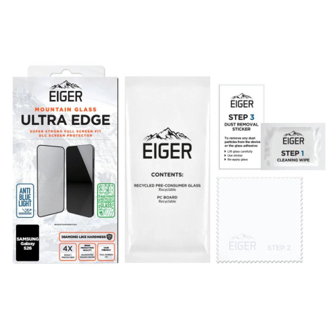Eiger Folie Sticla Mountain Glass Ultra GRS Samsung Galaxy S26 Clear [2]