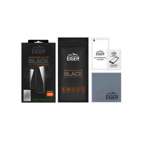 Eiger Folie Sticla Privacy GRS iPhone 14 Plus / iPhone 13 Pro Max [2]