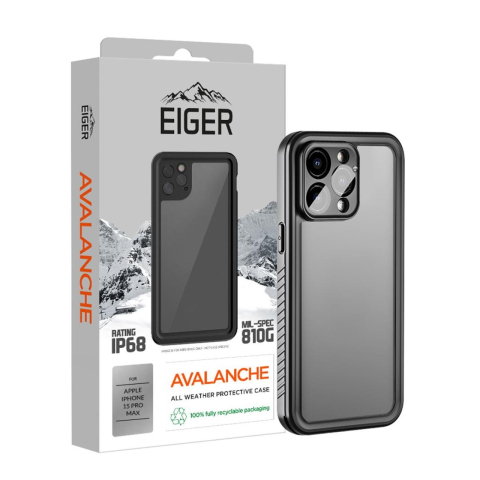 Eiger Husa Avalanche iPhone 15 Pro Max Black [3]