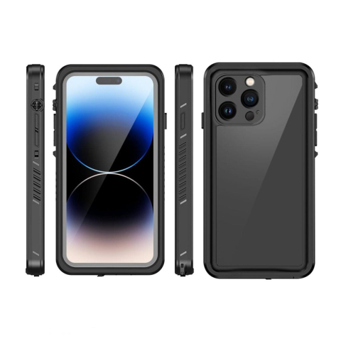 Laptop, Tablete & Telefoane - Eiger Husa Avalanche iPhone 15 Pro Max Black
