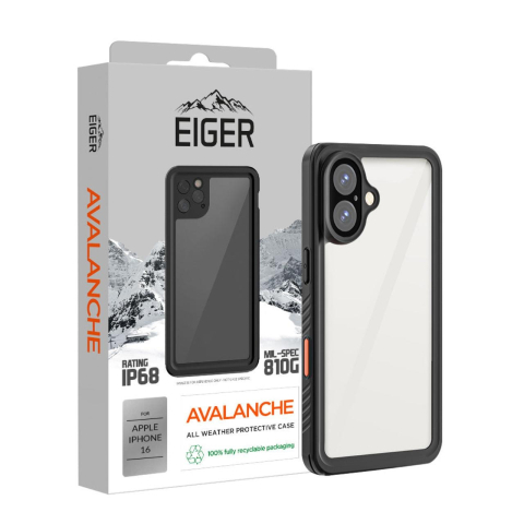 Eiger Husa Avalanche iPhone 16 Negru [4]