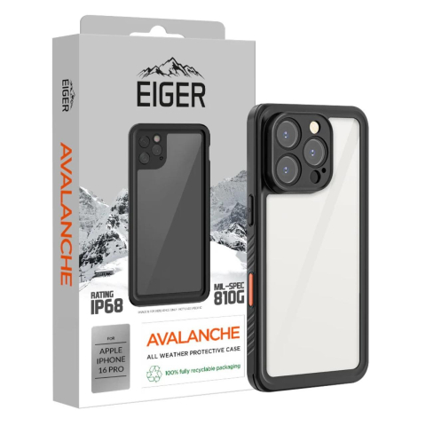 Eiger Husa Avalanche iPhone 16 Pro Negru [4]