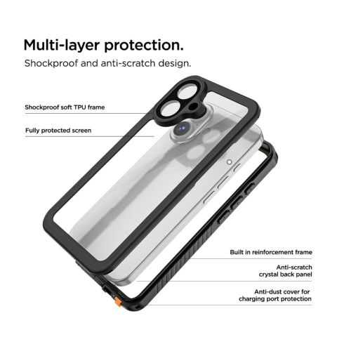Eiger Husa Avalanche Magsafe iPhone 17 Black [1]
