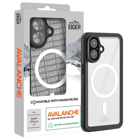 Eiger Husa Avalanche Magsafe iPhone 17 Black [4]