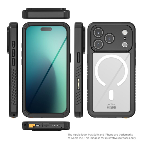 Eiger Husa Avalanche Magsafe iPhone 17 Pro Max Black [2]